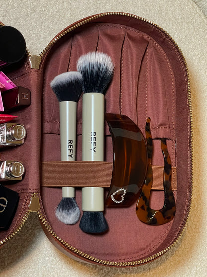 Cappucino Travel Vanity Case