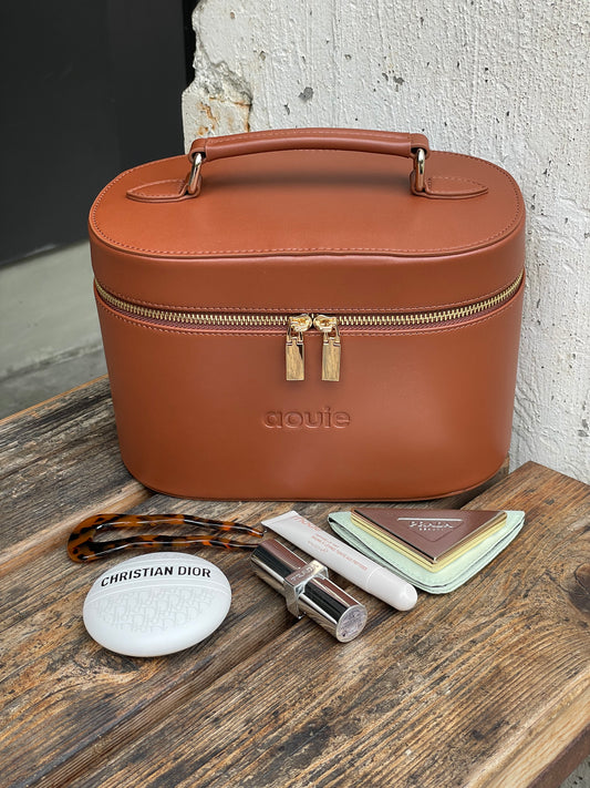 Cappucino Travel Vanity Case
