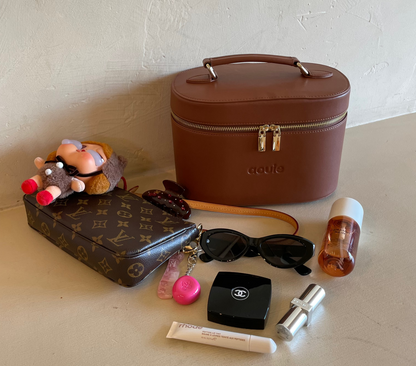 Cappucino Travel Vanity Case