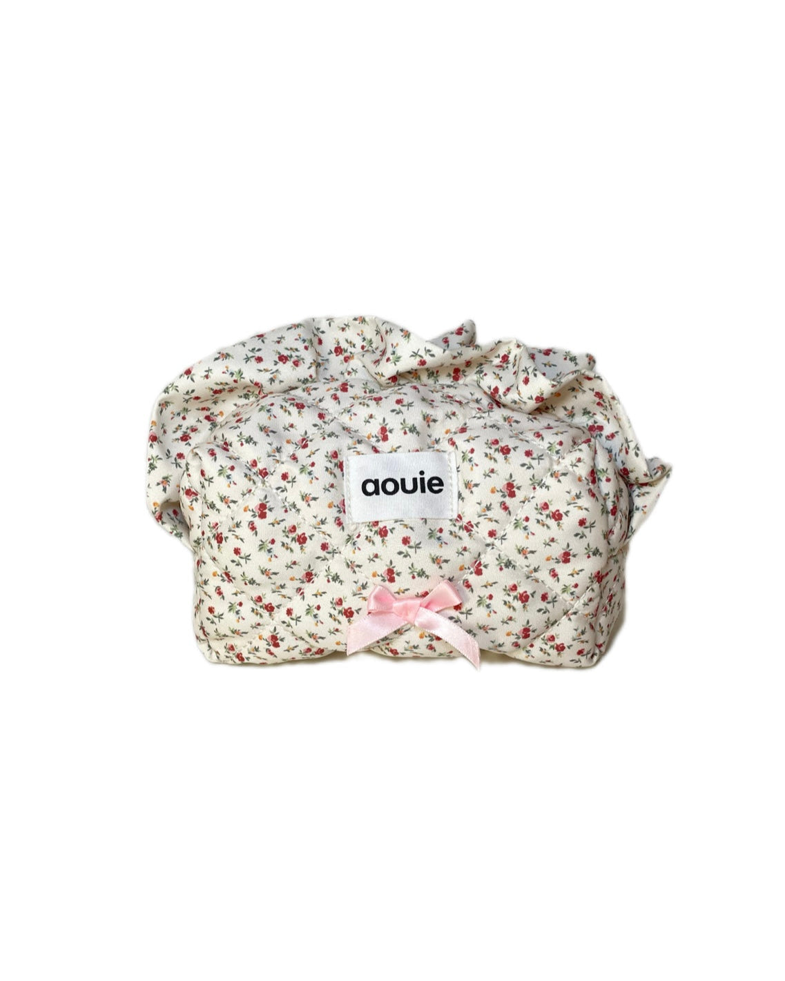 The Floral Ruffled Makeup Bag