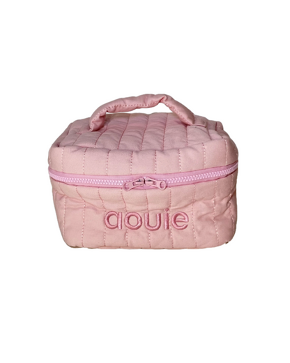 Pink Plush Ballerina Vanity Bag