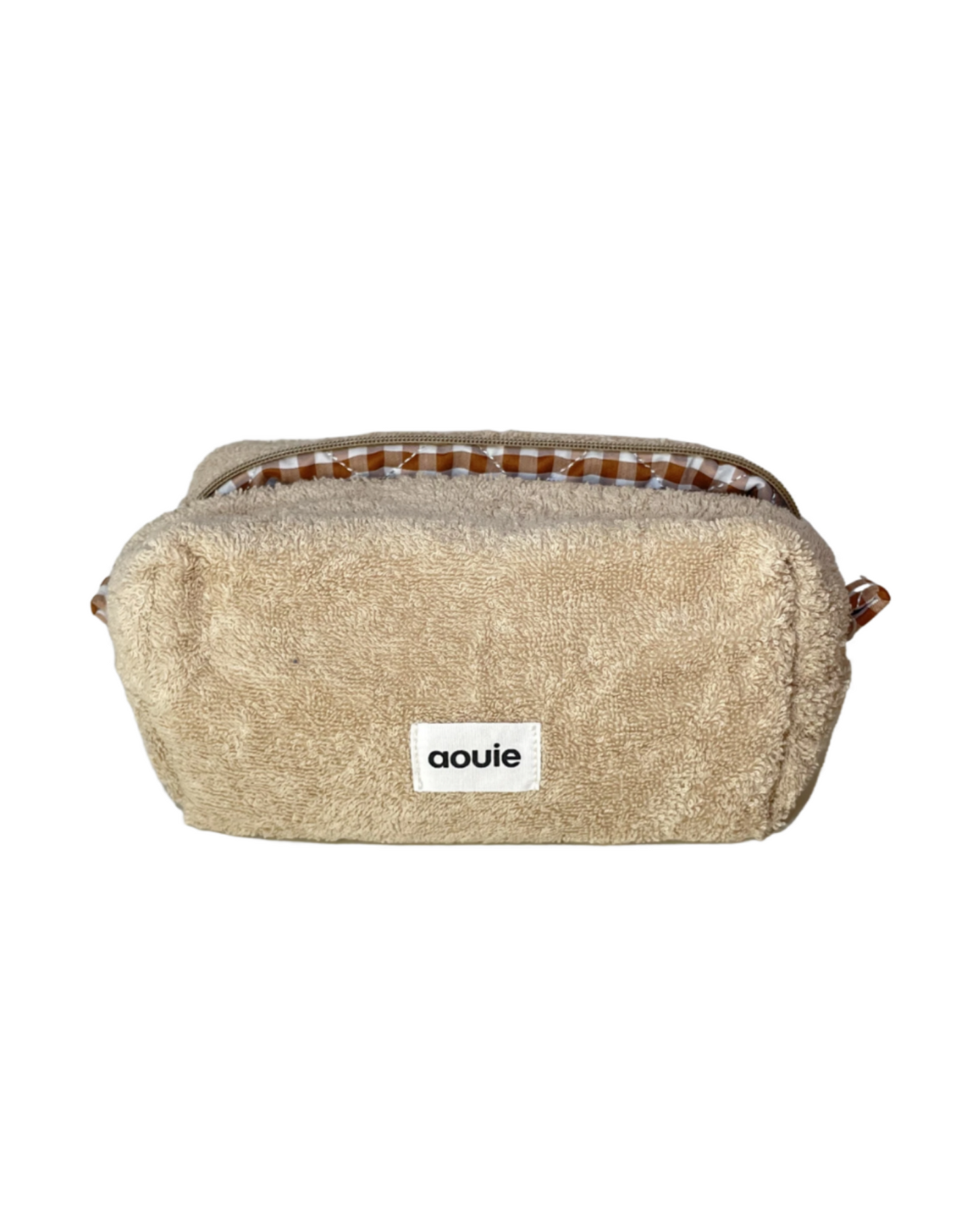 Teddy Towel Makeup Bag